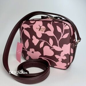 Kate Spade Newbury Lane Garden Vine Cammie Crossbody Bag